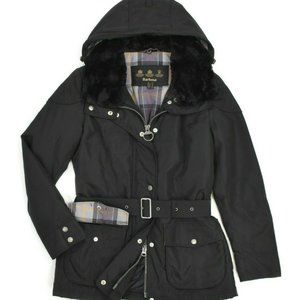 BARBOUR Women's Outlaw Jacket Black US Size 8, 12UK, 38 EU